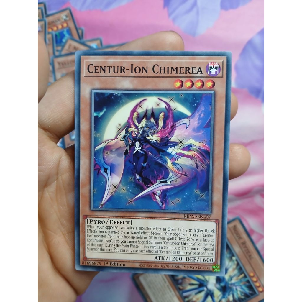 [Yugioh Bien Hoa Store] การ์ด 1 ใบ MP25-EN407 Centur-Ion Chimerea : Common 1st