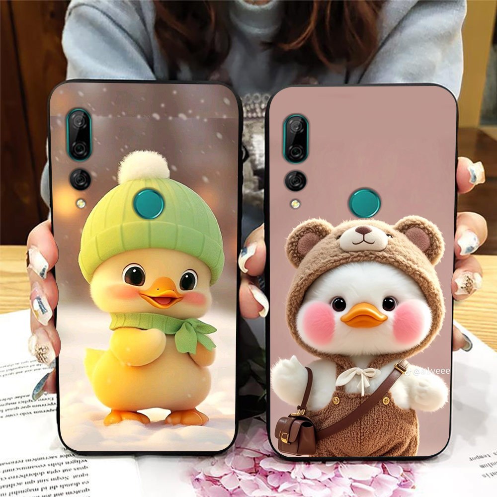 เคส Huawei y9 prime 2019 / huawei y9 2019 / huawei y8s พิมพ์ลายเป็ดน่ารัก
