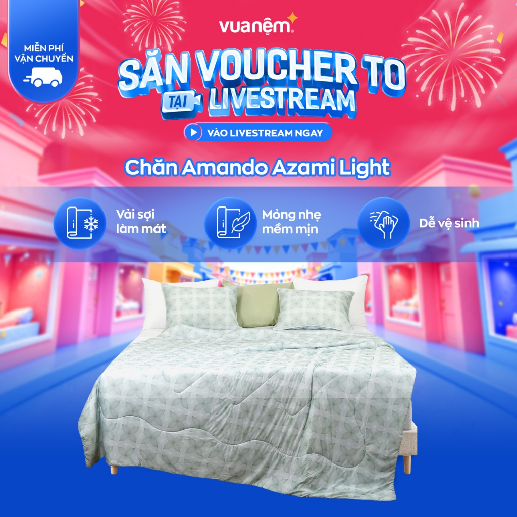 Amando Azami Light ผ้าห่มระบายความร้อนเครื่องปรับอากาศ