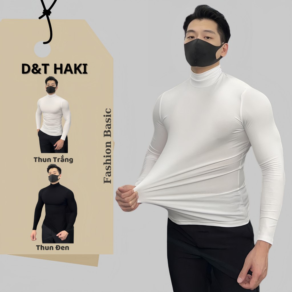 กีฬาผู้ชายเสื้อความร้อนที่มี3นิ้วปกที่มีคุณภาพสูงแขนยาวคอเต่านุ่มและเรียบ X8-ทาง ยืดเหมาะสําหรับยิมแ