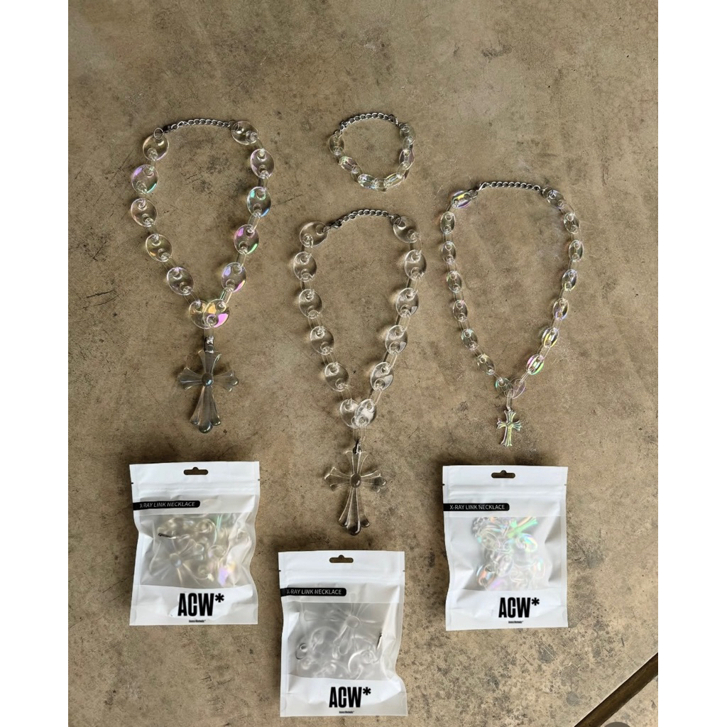 Acces Workshop สร้อยคอครอสอาร์คิลิก XRay สไตล์ฮิปฮอป