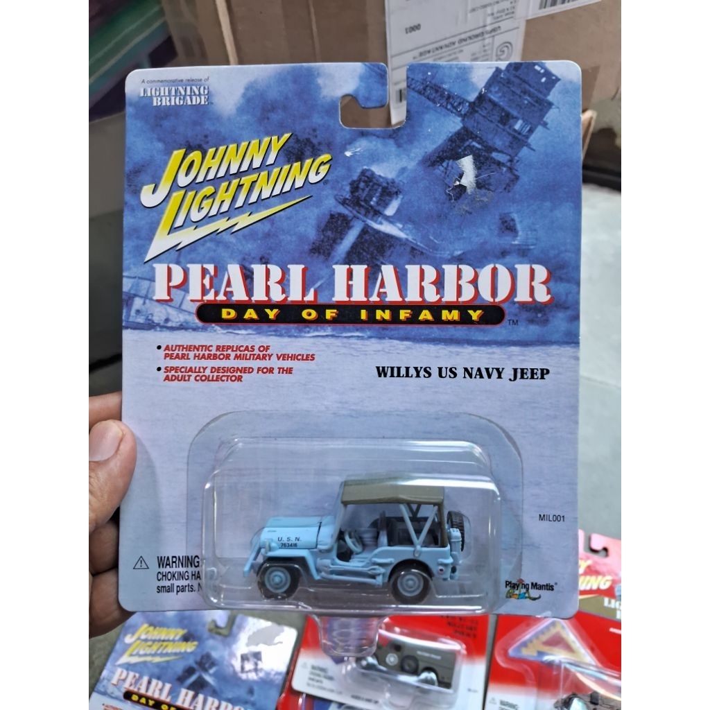 JOHNNY LIGHTNING WILLYS US NAVY JEEP