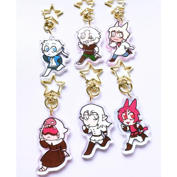 พวงกุญแจ Scions [FFXIV]