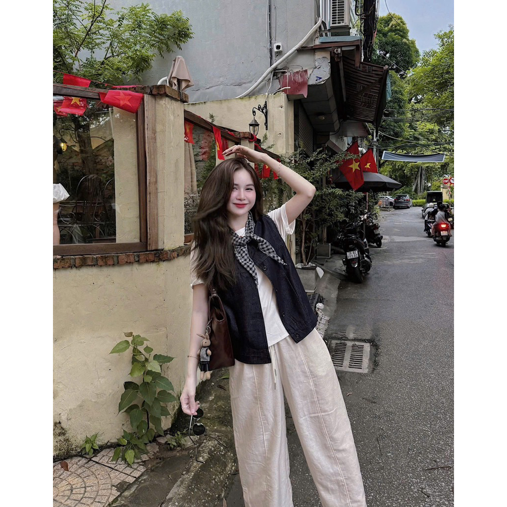 (QC PRODUCTS) Cowboy Gile with Plaid Scarf