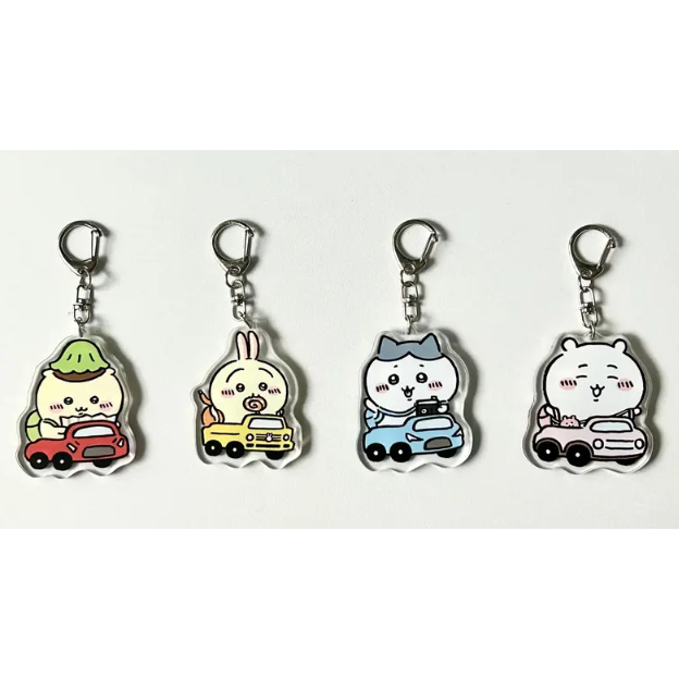 พวงกุญแจอะคริลิค Chikawa, พวงกุญแจสองด้าน Chikawa, Hachiware, Usagi, Momonga, Chiikawa, ของขวัญอะนิเ