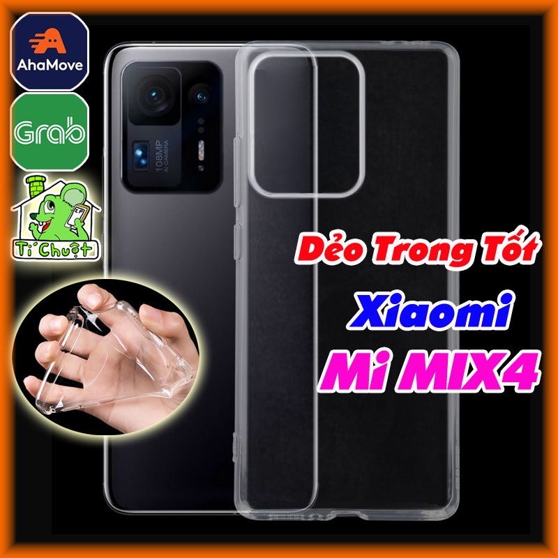 [รูปถ่ายจริง] เคสซิลิโคนใส Xia0mi Mi MIX 4