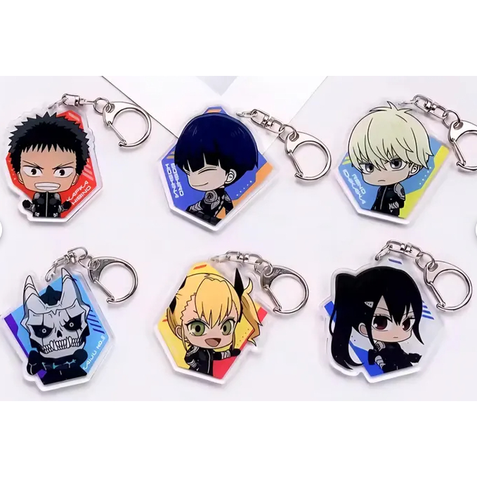พวงกุญแจอะคริลิค Kaiju No 8 ชิ้น