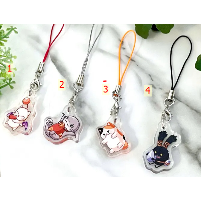FFXIV Minion Phone Charms - Final Fantasy Creatures