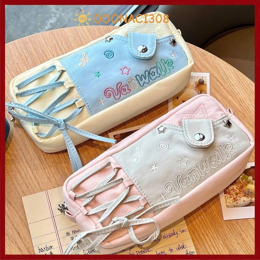 Vanwalk Pen Case Drawstring Pen Bag – สวยและสะดวก