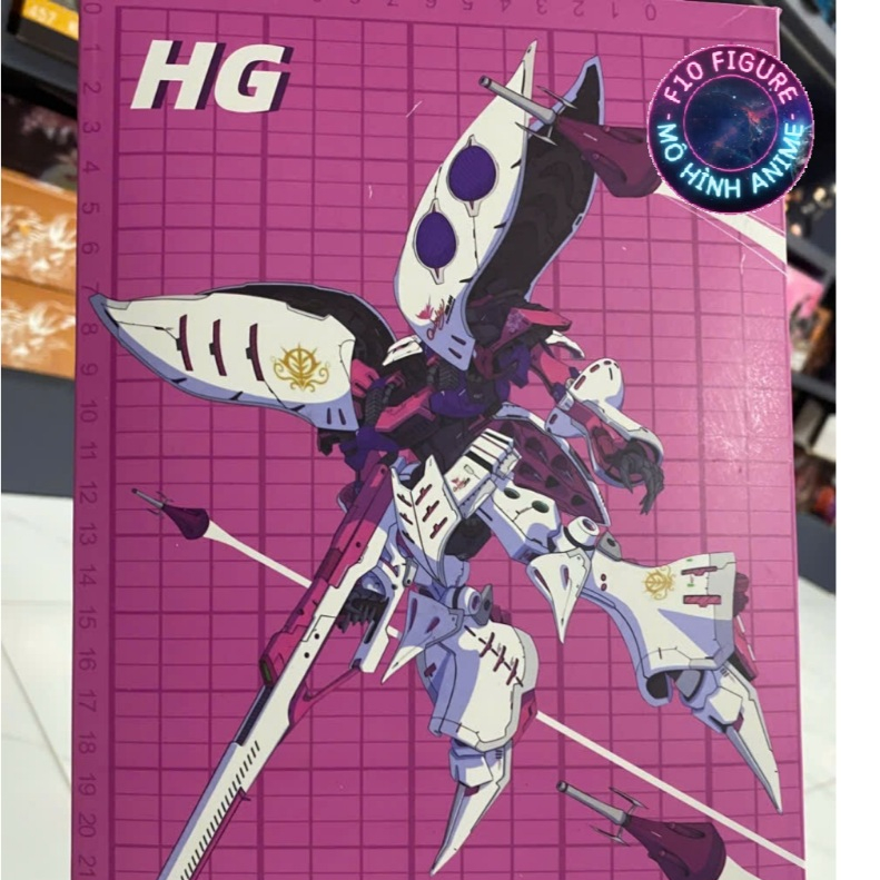 HGUC 9908 Qubeley Revive JMS Assembly Model (พร้อมฐาน + รูปลอกน้ํา)