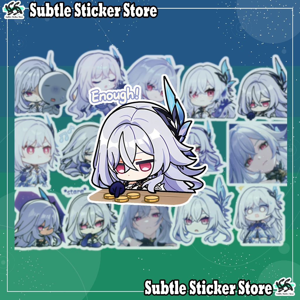 [Genshin Imapct] - ชุด 10/15 สติ๊กเกอร์ Skirk - Starlight Void เกม GI สติ๊กเกอร์ตกแต่งกันน้ําและกันรอยขีดข่วนที่สวยงามเป็นพิเศษ