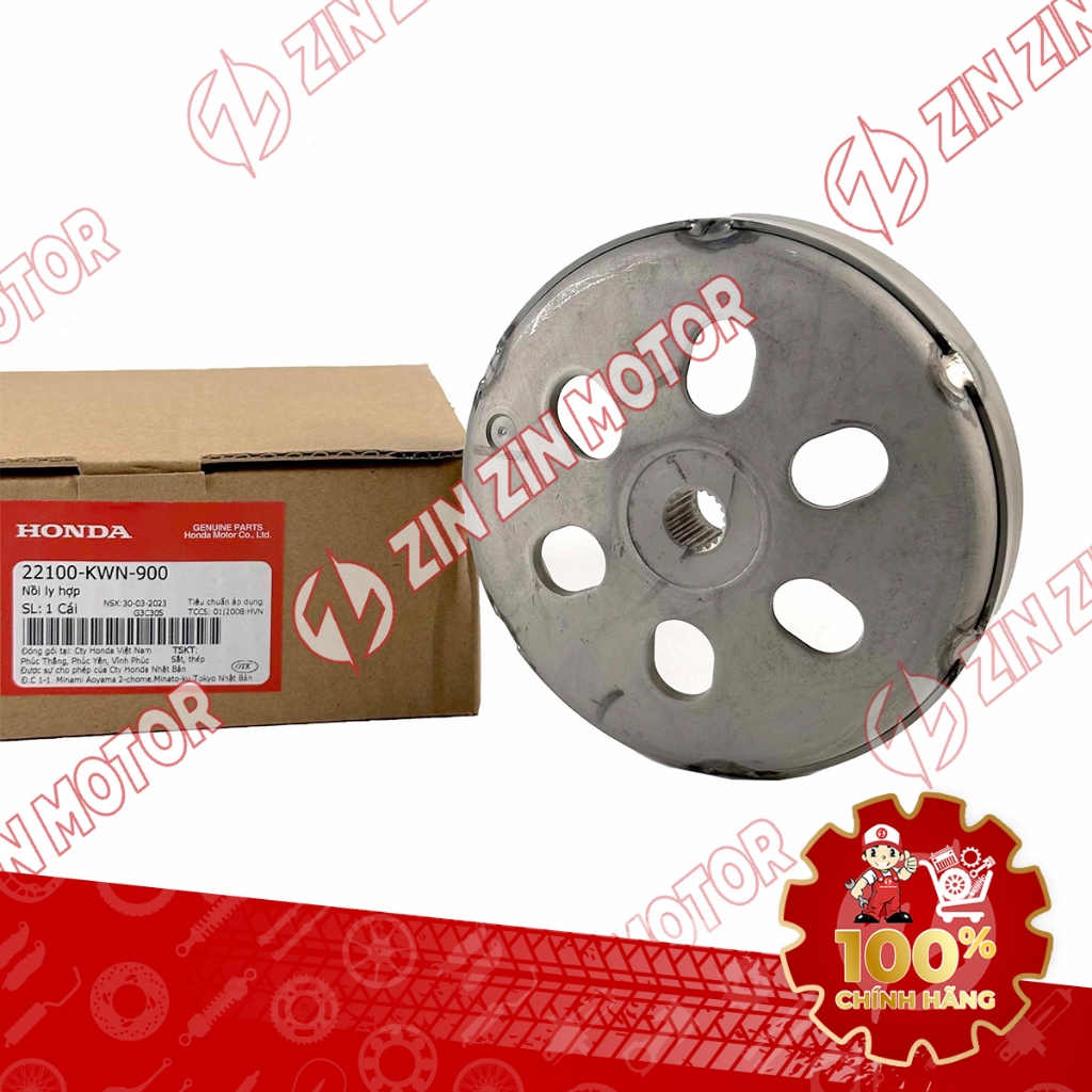 กระดิ่งคลัตช์หลังแท้สําหรับ SH 150i / 125i 2017 2018 2019 22100-KWN-900 - ZZM