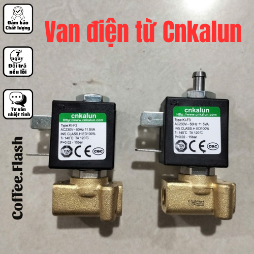 โซลินอยด์วาล์ว Cnkalun สําหรับเครื่องชงกาแฟ Gemilai, Milesto ฯลฯ