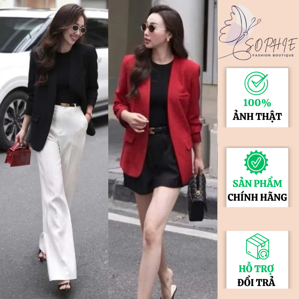 เสื้อเชิ้ตเบลเซอร์ผู้หญิง LUXURY OFFICE WITH FASHION OUTFITS - [VT24274H]