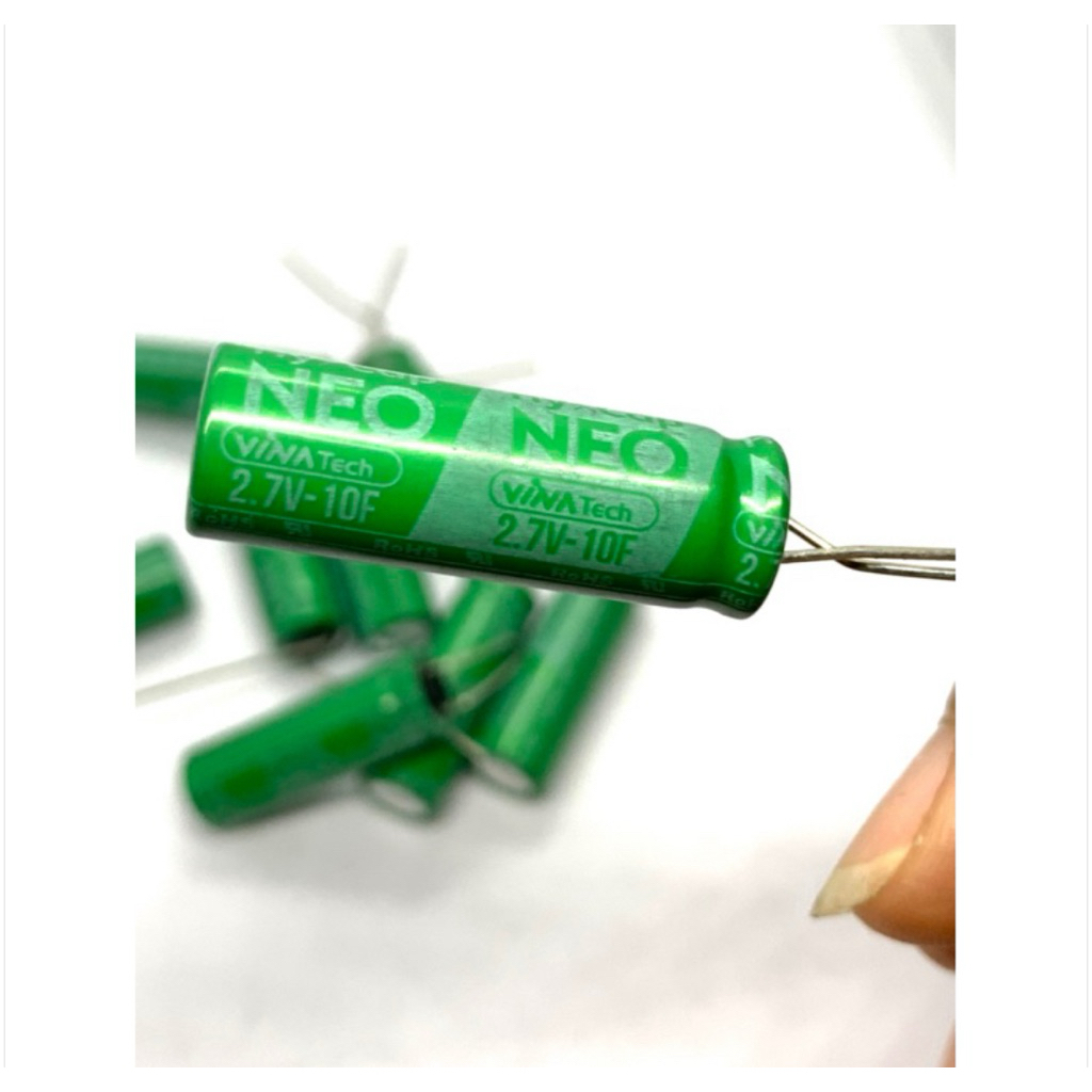 (combo6c)Super Capacitor 2,7v-10uf ขนาด 10*30mm
