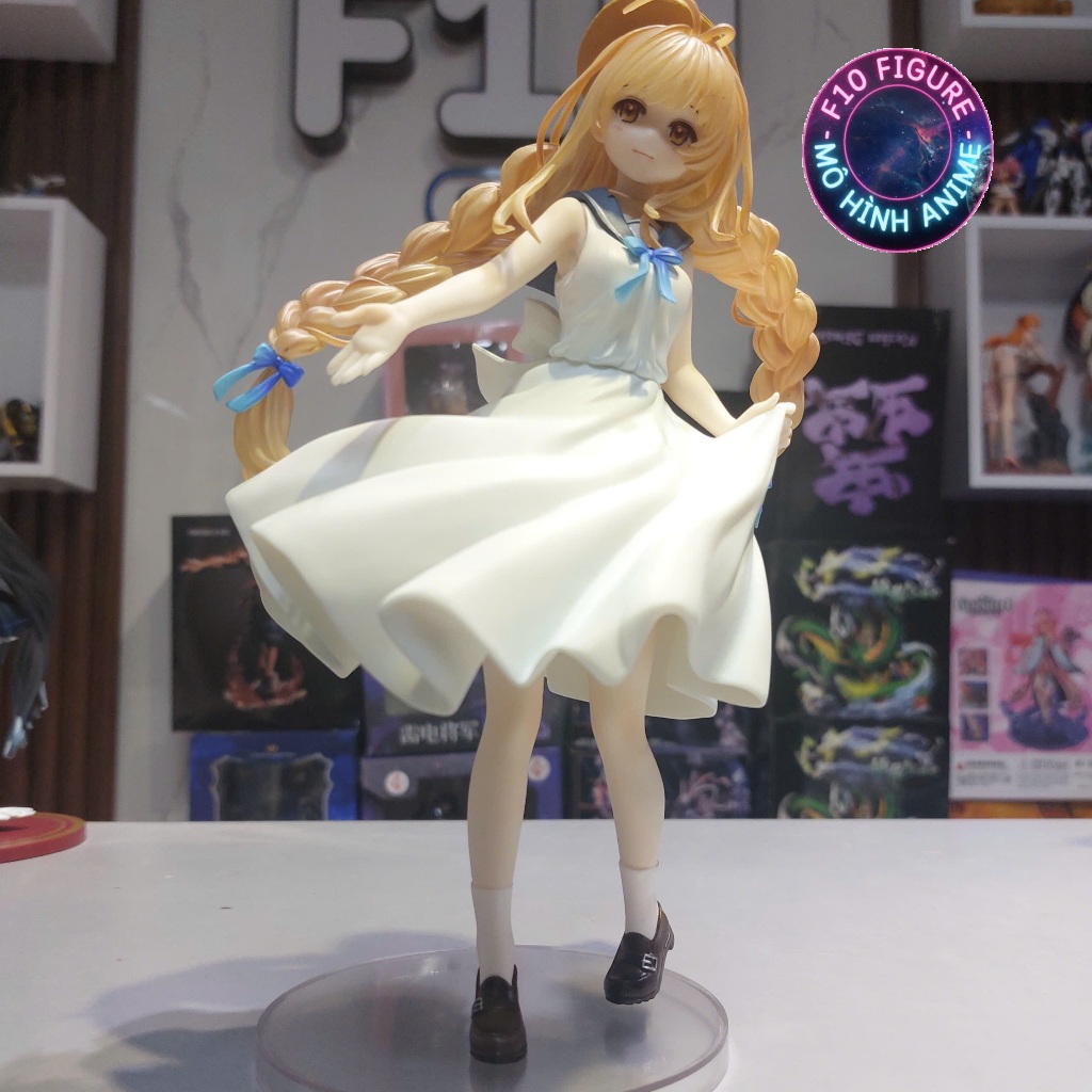 โมเดลตัวละครหญิง Shiina Mahiru น่ารัก - โมเดลอนิเมะสูง 25 ซม