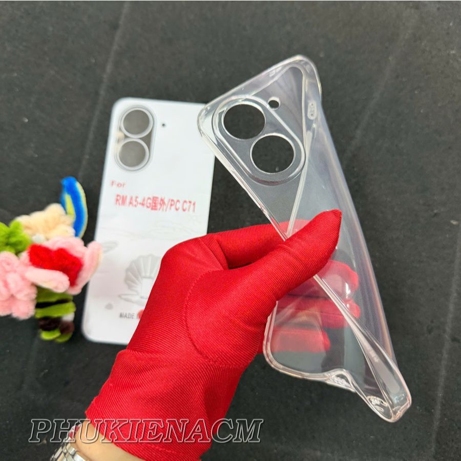 REDMI A5 4G / POCO C71 เคสยืดหยุ่นป้องกันลื่น