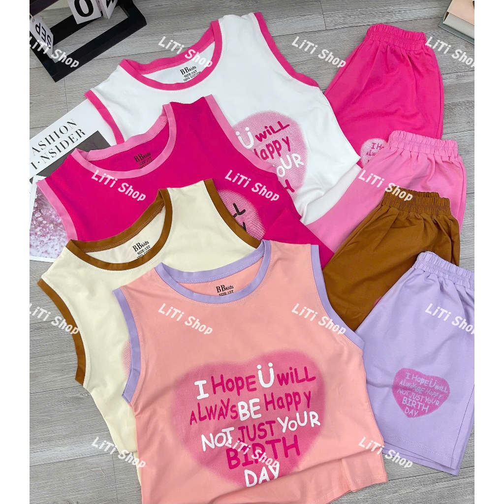 [ GIRLS ] GIRLS THREE-HOLE THIVES SET IN BIG SIZE HEART SHAPE