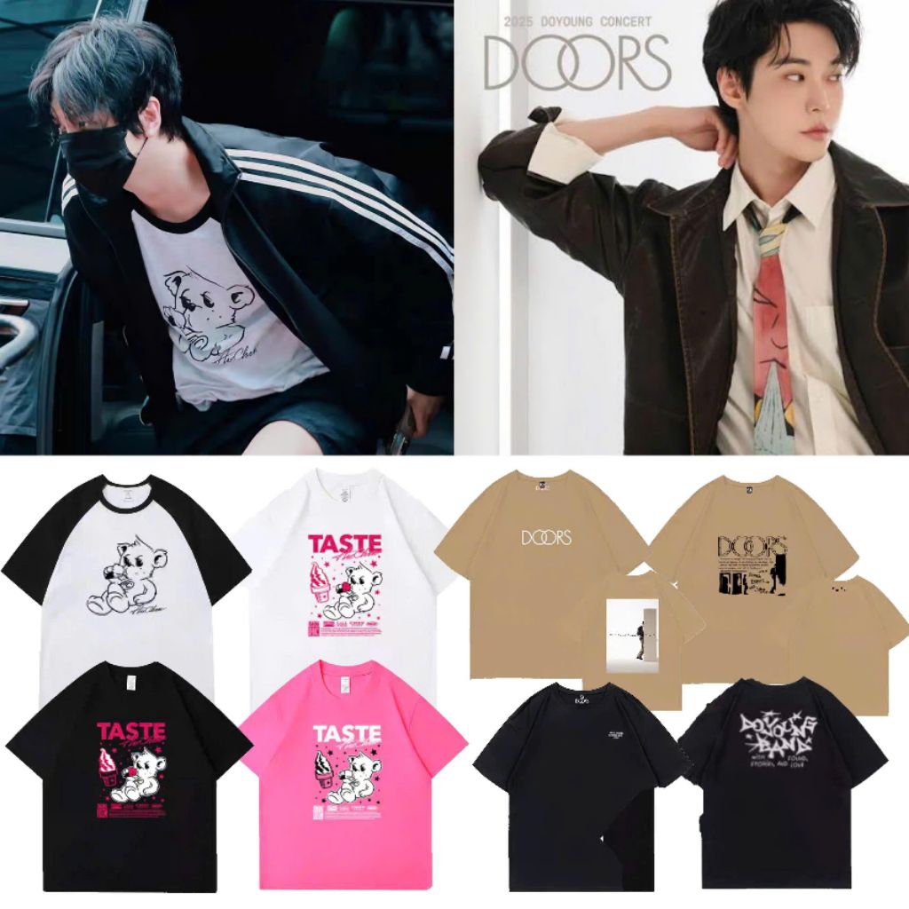 เสื้อยืด Haechan + Doyoung (NCT 127/Dream) - Taste + Doors Concert