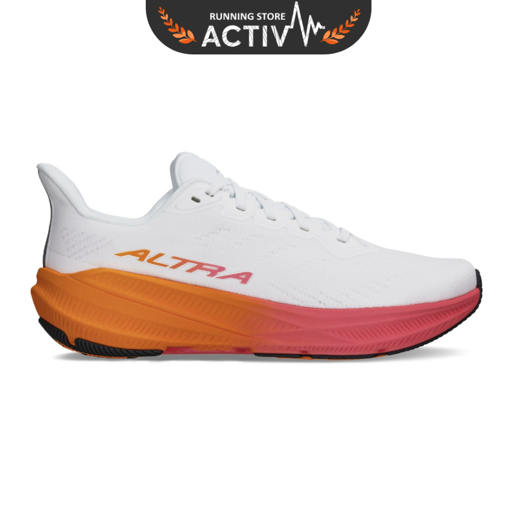 รองเท้าวิ่งผู้หญิง Altra Experience Flow 2 - สีขาว/ส้ม