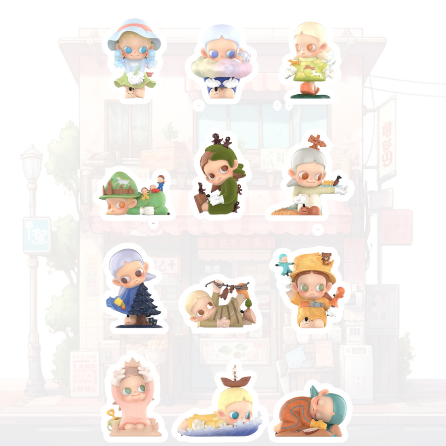 ZSIGA TAKE IT SLOW Book Clip Sticker Set ตกแต่งโน๊ตบุ๊คน่ารัก