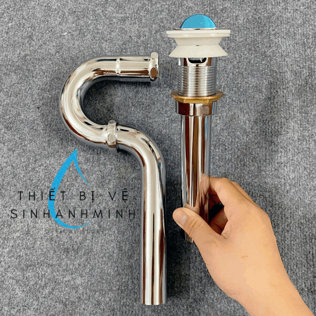 LAVABO Stainless Sink Siphon, LAVABO Stainless Sink Drain Siphon - Flip Siphon