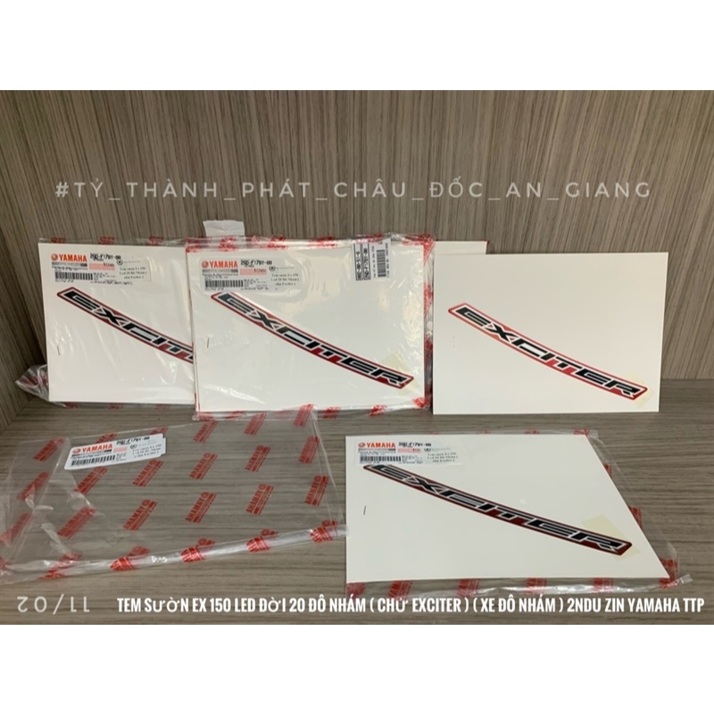 Ex 150 Led 20 Dollar Side Stamp (ตัวอักษร Exciter) (Rough Car) 2NDU - (ชิ้น) 2NDF17BY0000