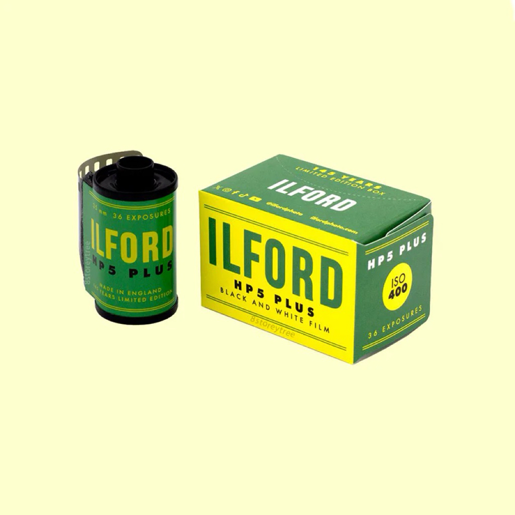 Ilford HP5 ขาวดํา ฟิล์มออกเดทไกล (เวอร์ชั่นใหม่)