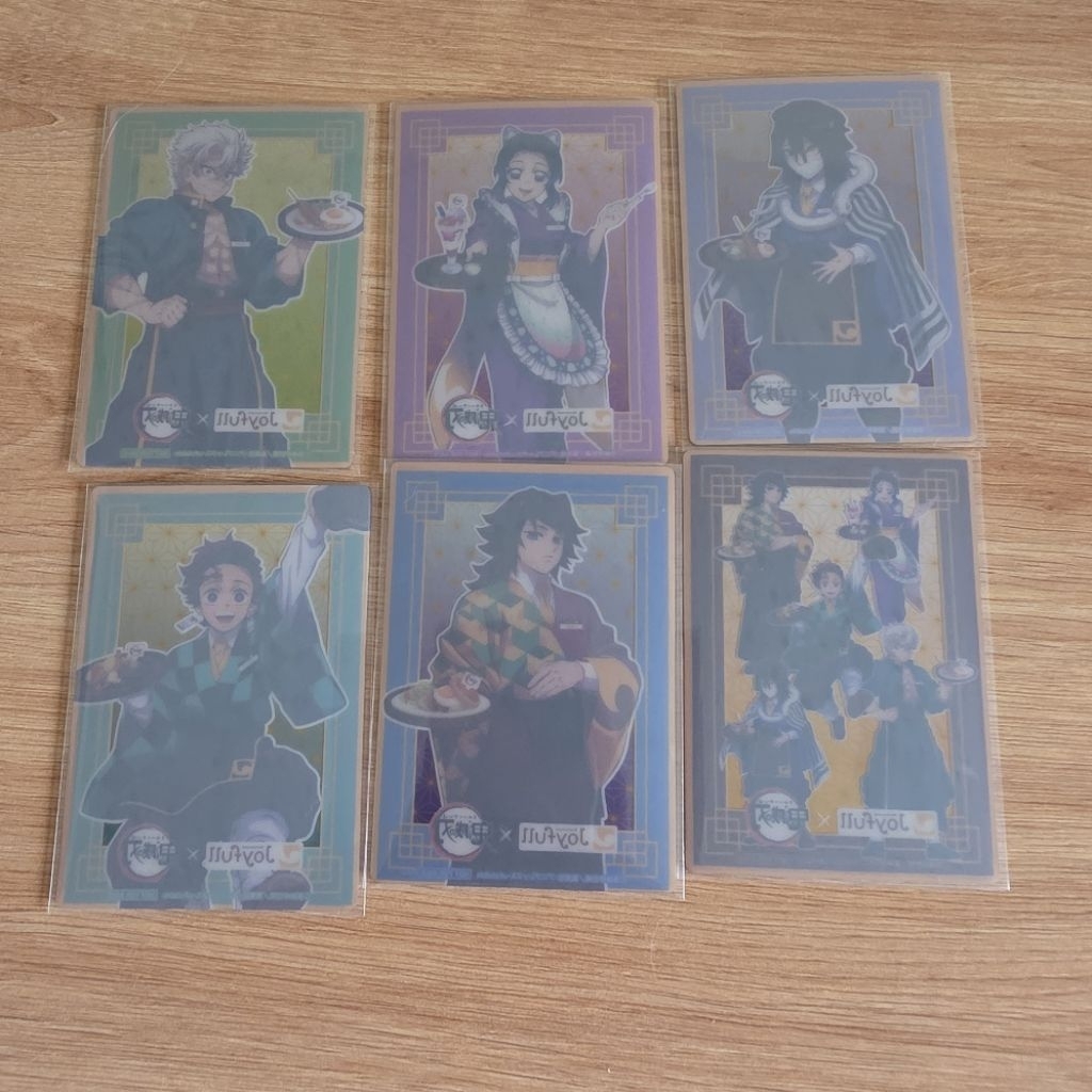 ครบชุด Joyfull x KNY - Demon Slayer Kimetsu ไม่มี Yaiba Giyuu Sanemi Shinobu Tanjirou Obanai
