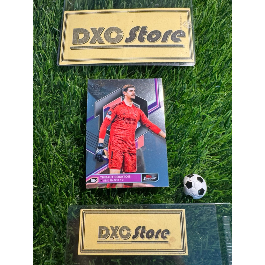 [ ของแท้ ] - TOPPS FINESS 2023 - THIBAUT COURTOIS (REAL MADRID)