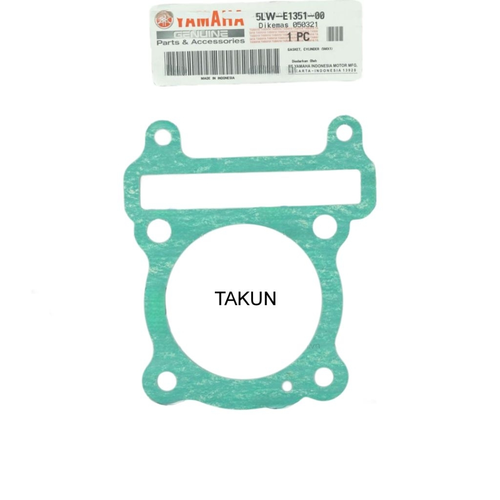 ปะเก็นและปะเก็นถังอินโดสําหรับ NOUVO 2... original Yamaha 5LW-E1351-00