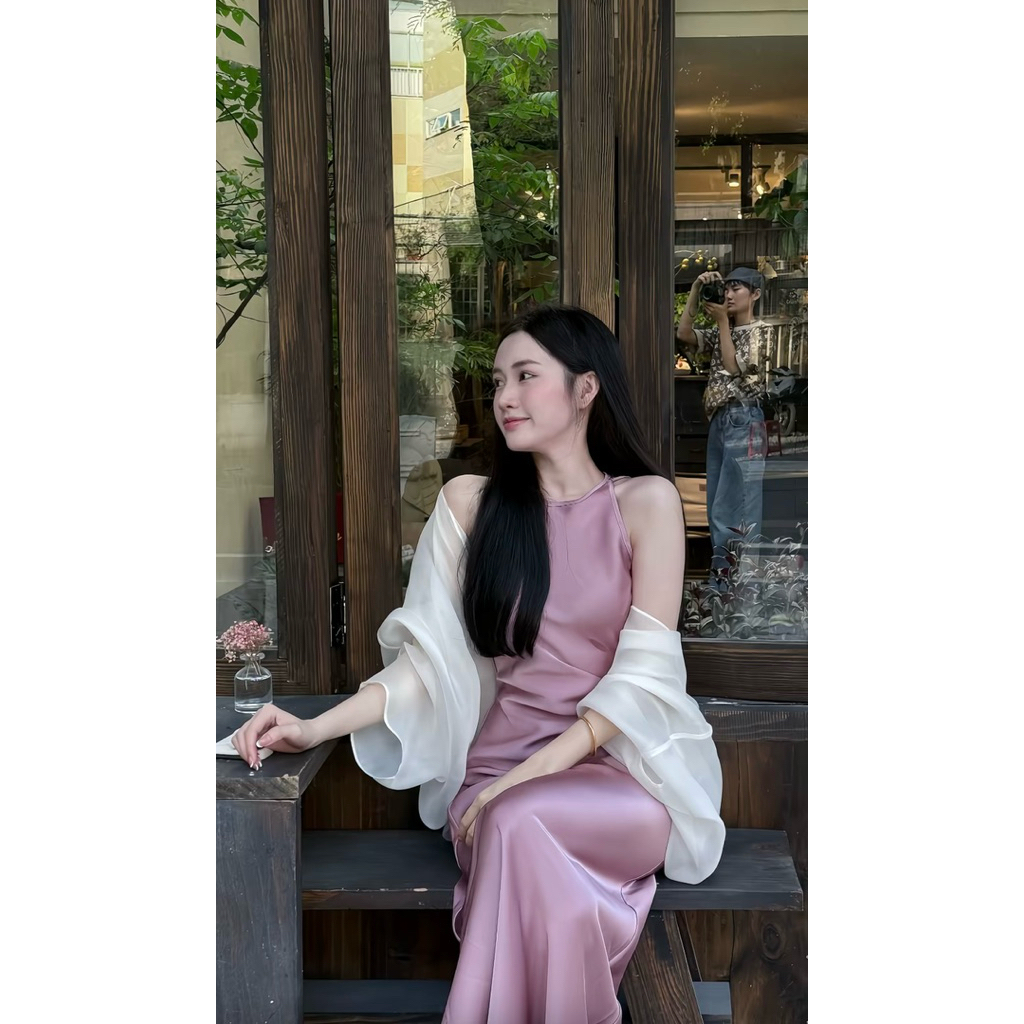 เสื้อคลุมไหมพรม อุปกรณ์เสริมชุดผ้าไหมฟรีไซส์