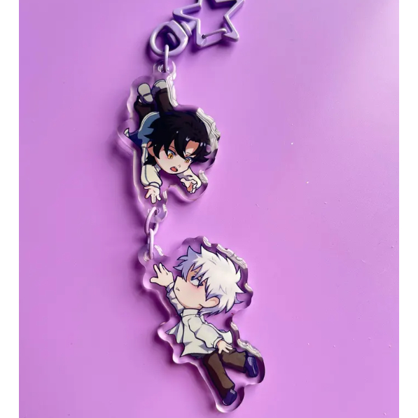 PREORDER Shiguang Linking Click Link Click Charm | Lu Guang และ Cheng Xiaoshi พวงกุญแจ Merch Time Travel Songhua