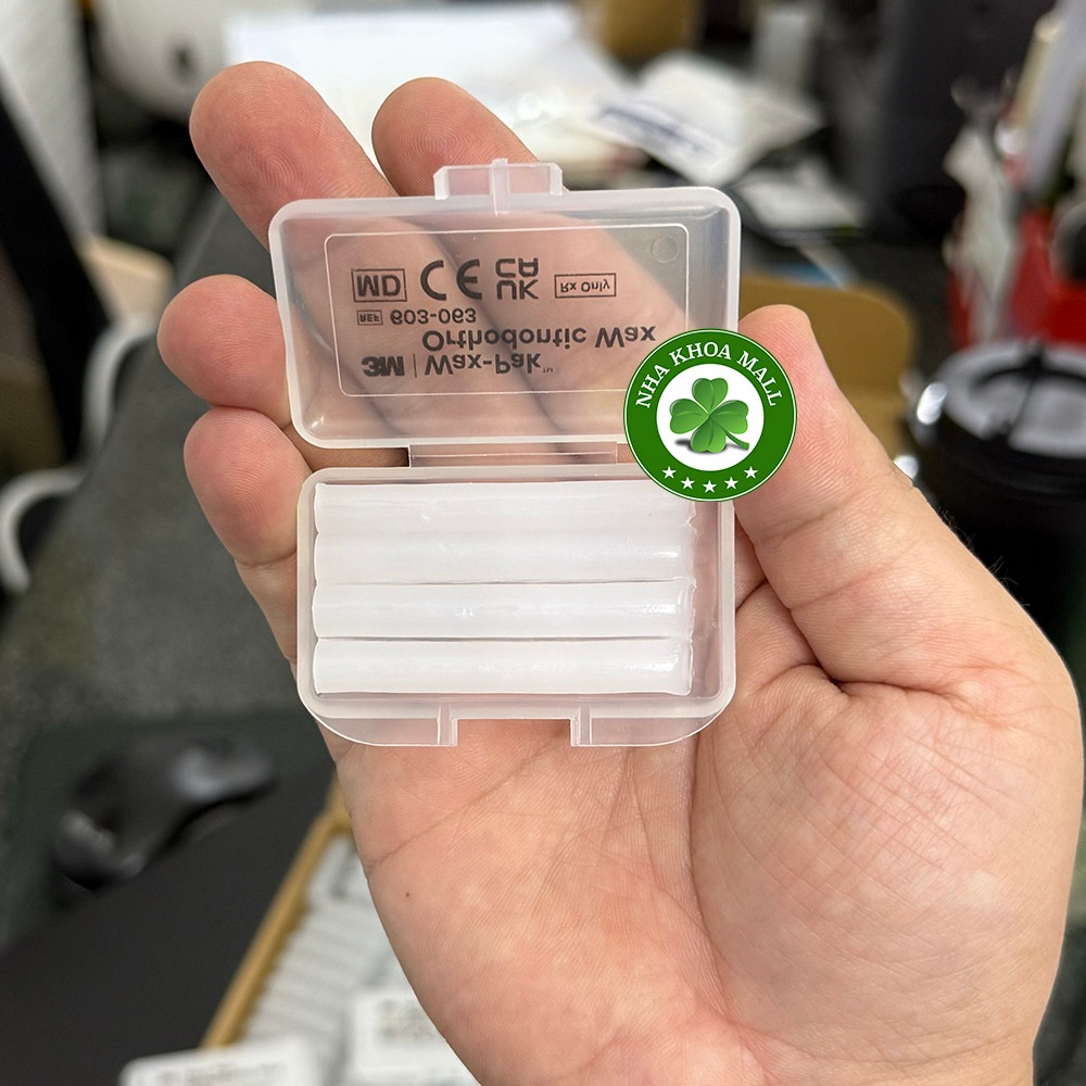 1 กล่อง 3M UNITEK WAX PAK Orthodontic WAX สําหรับผู้ป่วยที่มีวงเล็บจัดฟัน