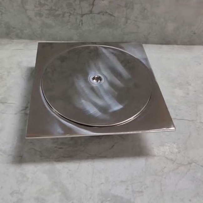 304 Stainless Steel FLOOR CLEANING (SQUARE FACE, ROUND SIDE)