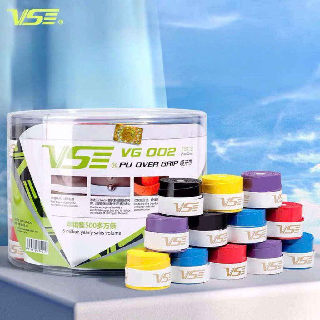 ด้ามจับไม้แบดมินตัน Combo VS Super Grip - ราคาถูก กันลื่นอย่างดี