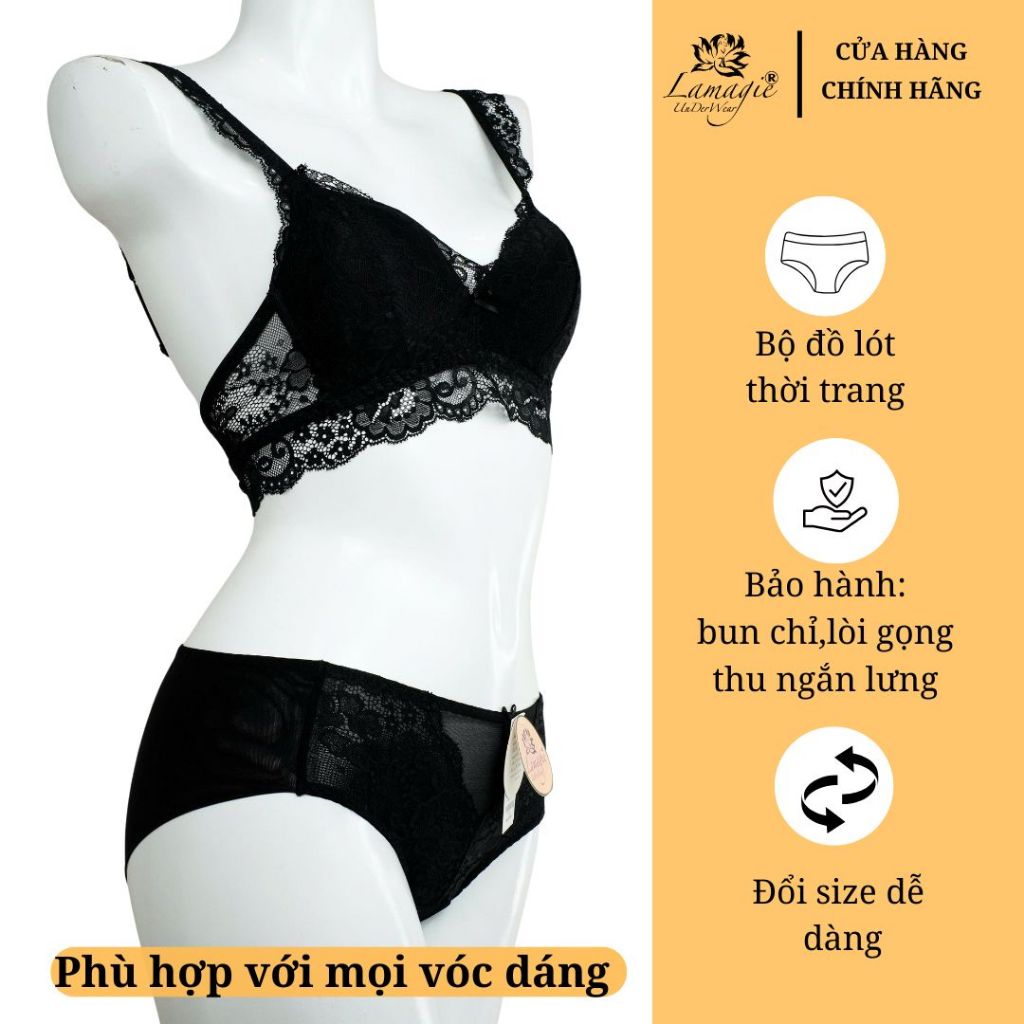 UNDERLINED LACE UNDERWEAR SET BRA 07+Q 07 MOUSSE THIN 4mm, ไม่ได้ยิน, COOL ALL DAY