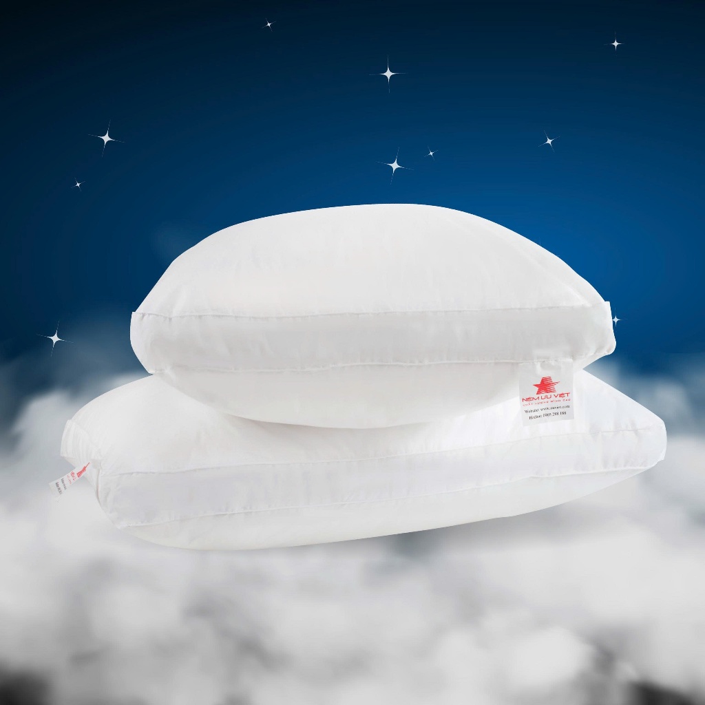 หมอนรองคอ Uu Viet ผ้าคอตตอนตามมาตรฐาน OEKO-TEX