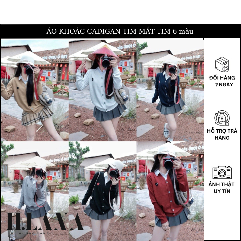 HEART EYE CADIGAN JACKET 6 สี