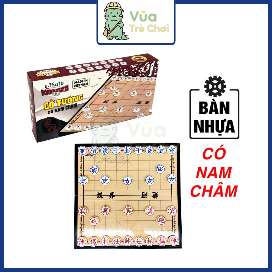 [Sato] คุณภาพสูง Sato แม่เหล็กหมากรุกจีนของเล่นทางปัญญาสําหรับเด็กเพื่อพัฒนาการคิดกีฬา Sato108