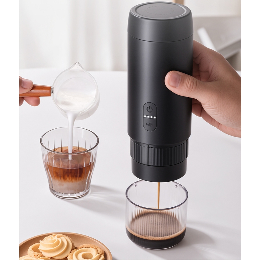 Nespresso capsule travel mini portable espresso machine