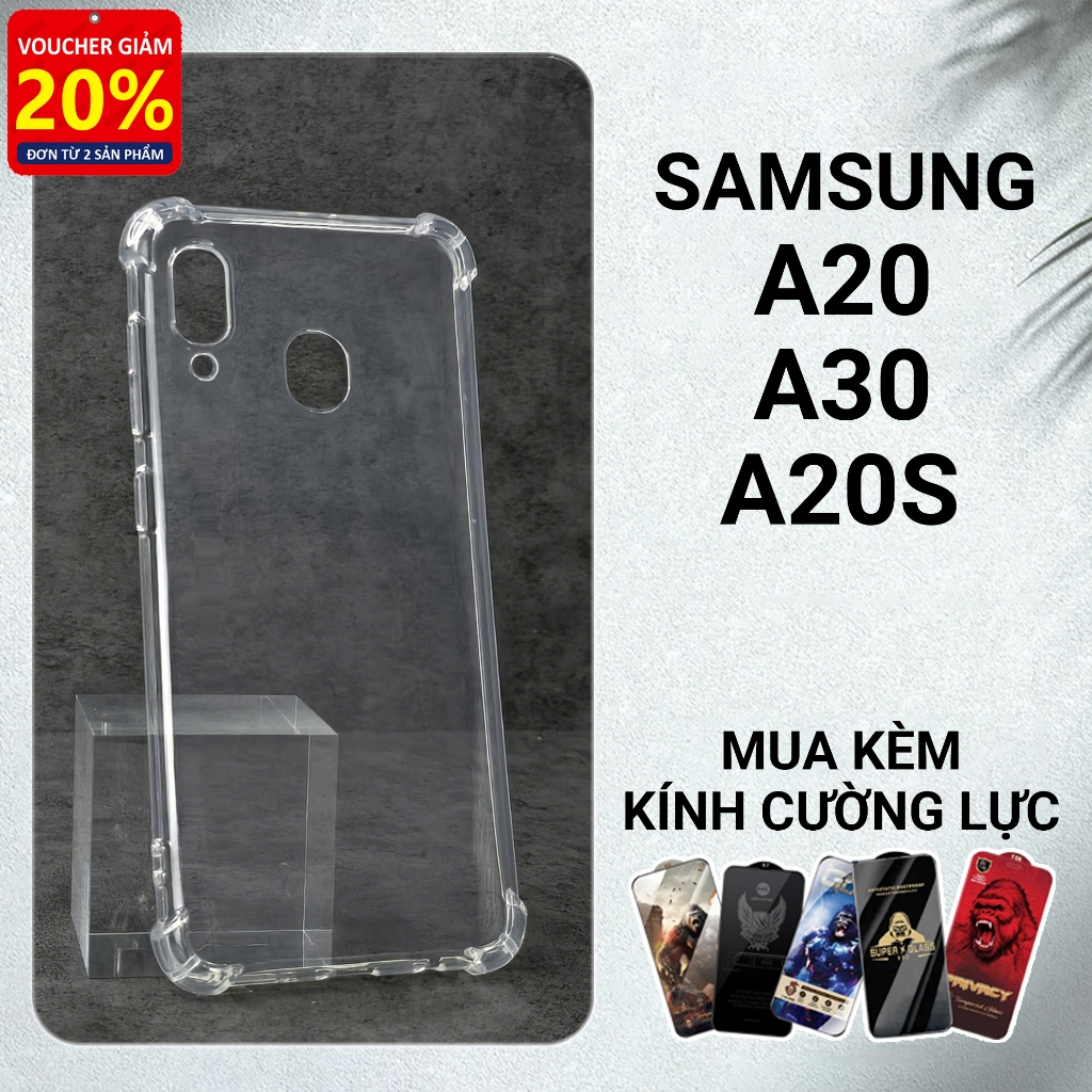 เคส Samsung A30, A20, A20s Cowcase ลื่นและทนต่อแรงกระแทก | เคสโทรศัพท์แบบยืดหยุ่น SS galaxy ปกป้องกล
