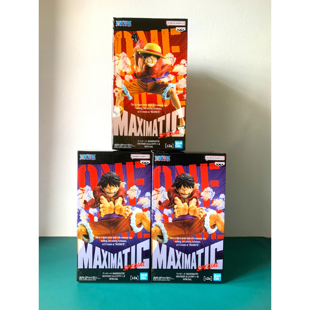 [ ของแท้ Bandai ] One Piece Luffy MAXIMATIC II - ฟิกเกอร์ Banpresto ( ใหม่ 100% )