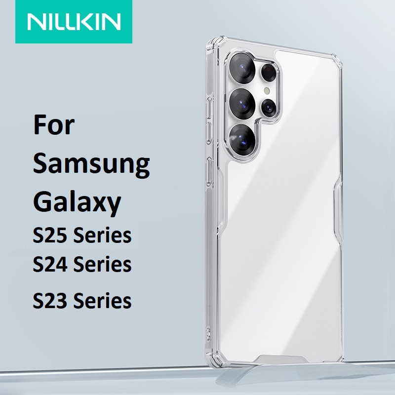 เคสสําหรับ Samsung Galaxy S25 ultra/S25+,S24 Ultra/S24+, S23 Ultra/S23+, S22 Ultra ของแท้ Nillkin กั