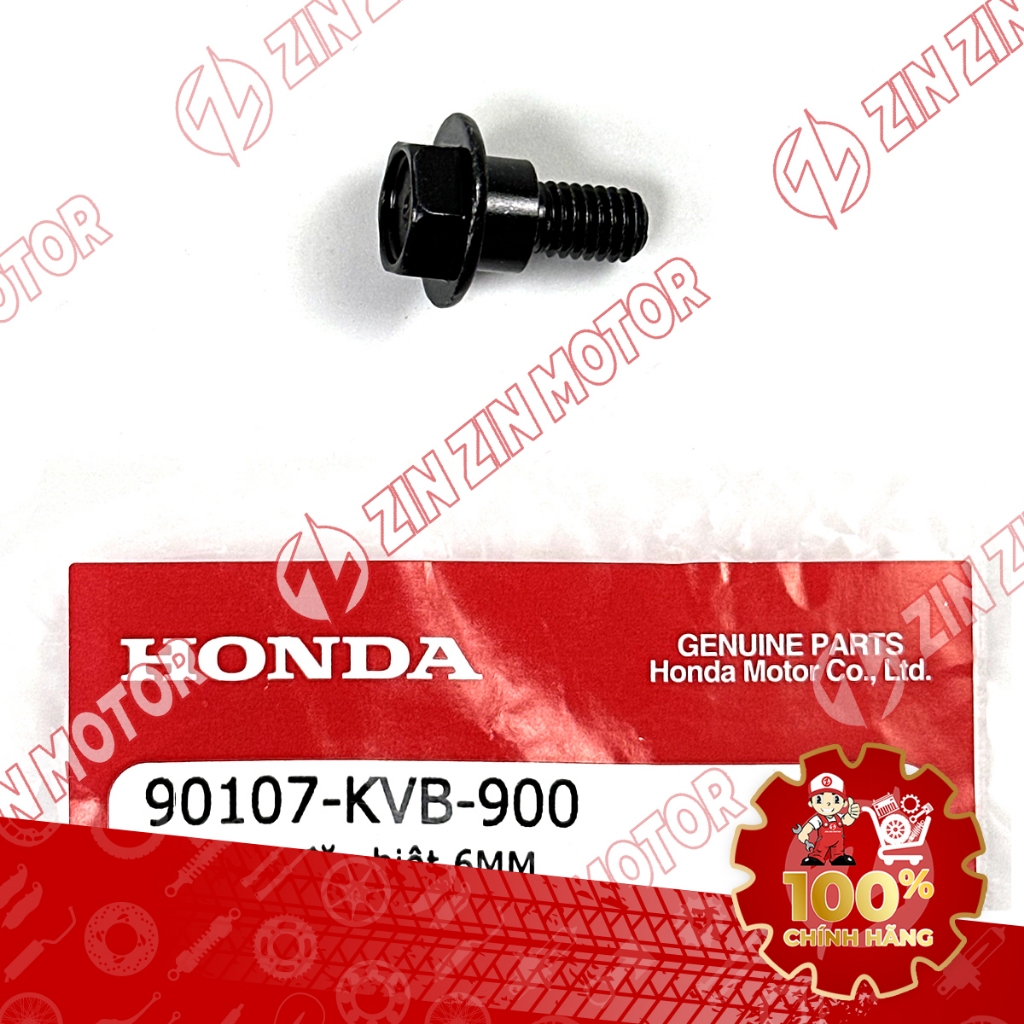 สกรูและสลักเกลียวพิเศษ 6MM SH 150i / 125i 2017 2018 2019 ของแท้ 90107-KVB-900 - ZZM