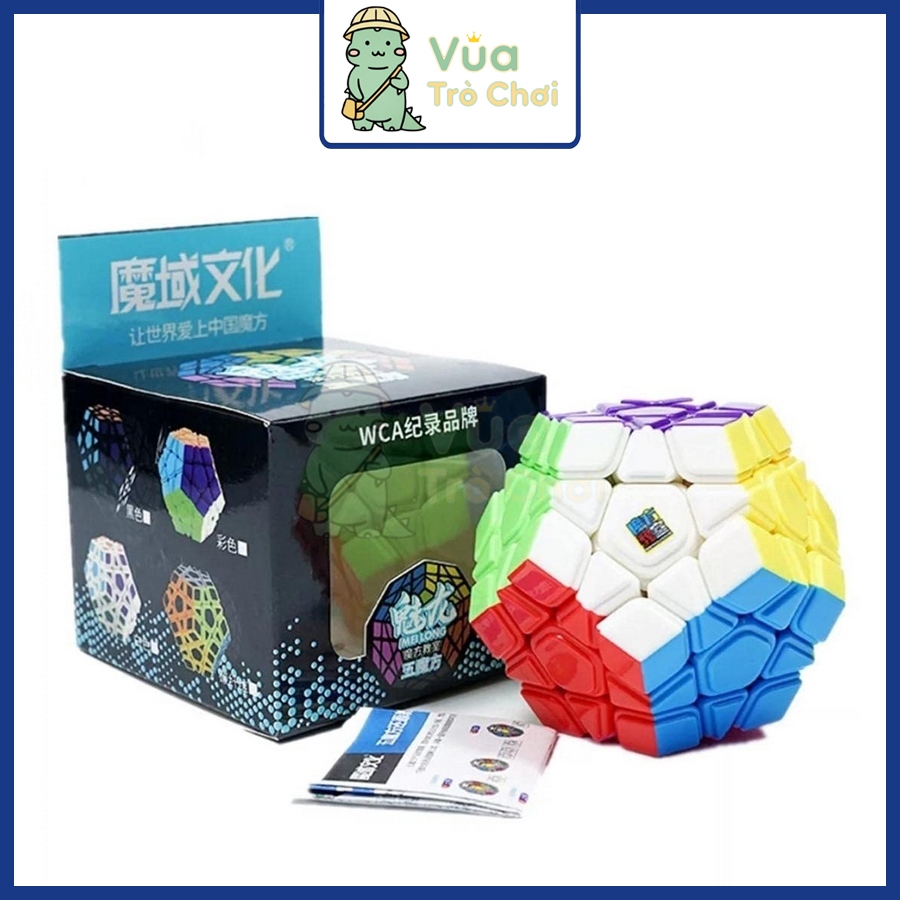 Rubik Megaminx Stickerless MoYu MeiLong Rubic 12 ด้านตัวแปรของเล่นปัญญาสําหรับเด็ก