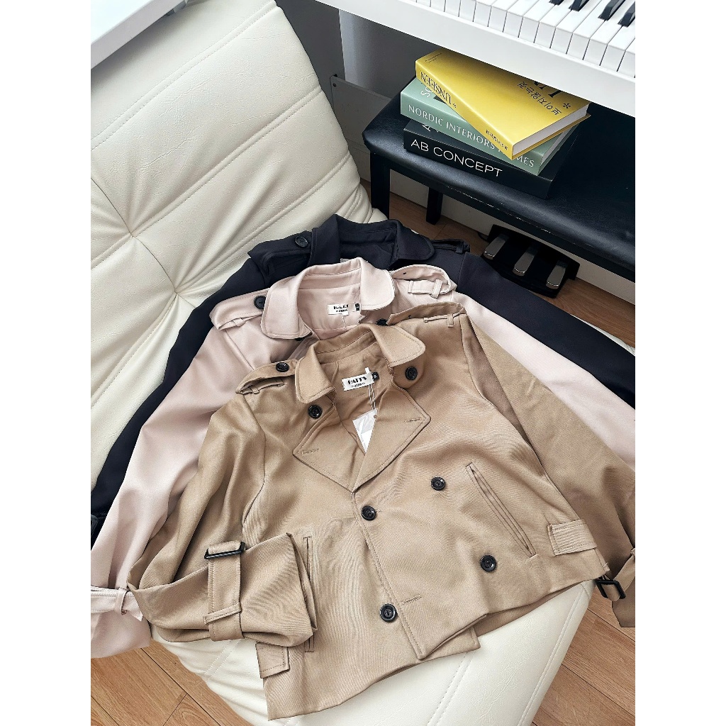 [SHOPPUMI] freesize Pumi 17518 เบลเซอร์คอปกแขนยาวหลากสี