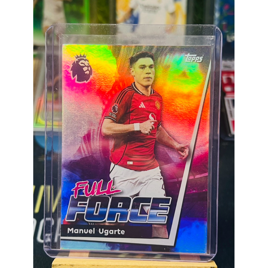 Manuel Ugarte Manchester United Full Force Topps EPL 2025/26 การ์ดฟุตบอล