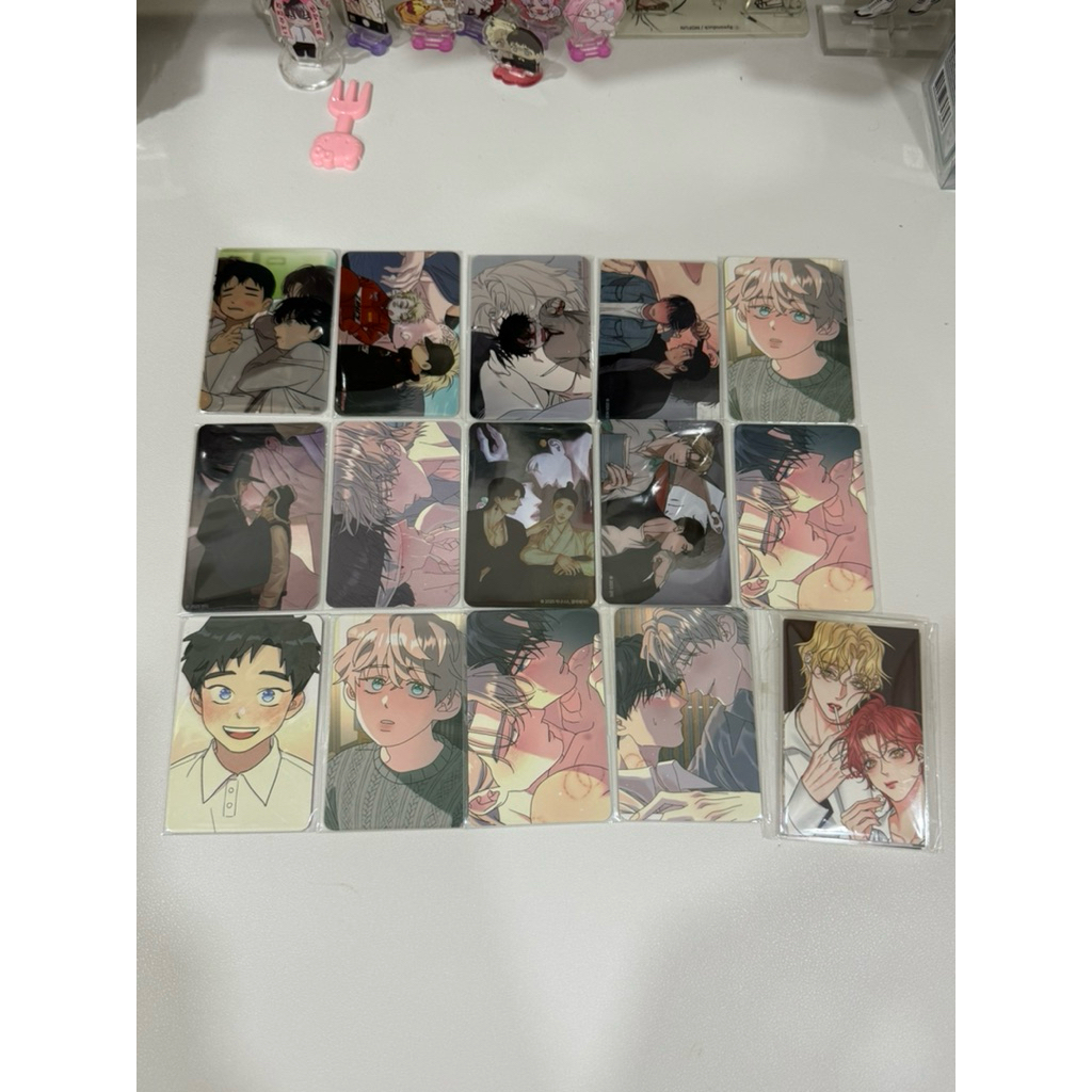 Set gift card popup งานลิมิเต็ด Lezhin,Bomtoon Cinema, Jmee,...