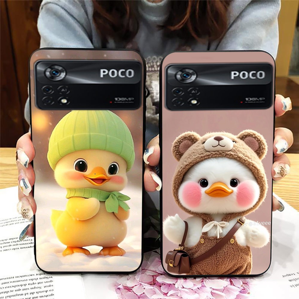เคส Xiaomi poco x4 pro/poco x4 gt พิมพ์ลายเป็ดน่ารัก